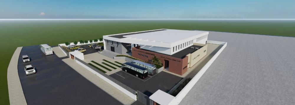  Réalisation d'une salle couverte à l'intérieur de l'espace socio-sportif au niveau de l'arrondissement de Sidi Bernoussi 