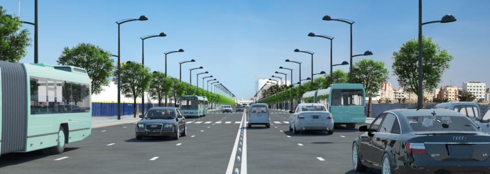 Ouverture et aménagement des voiries au niveau de la Préfecture d'Arrondissements de Sidi Bernoussi