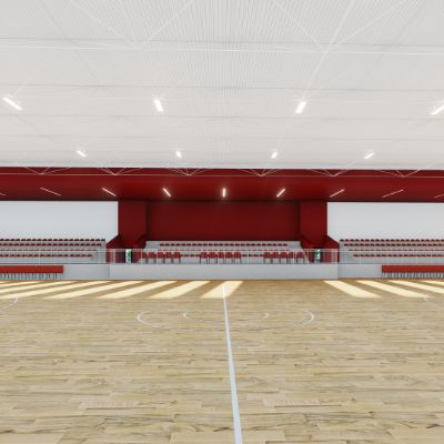  Réalisation d'une salle couverte à l'intérieur de l'espace socio-sportif au niveau de l'arrondissement de Sidi Bernoussi 